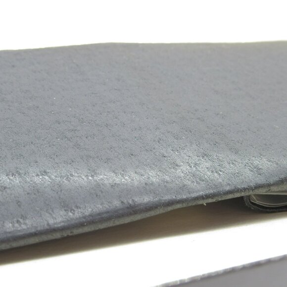 Vintage Men's Swank Black Pig Skiin Wallet & Card Holder Set In Original Box - Picture 6 of 16